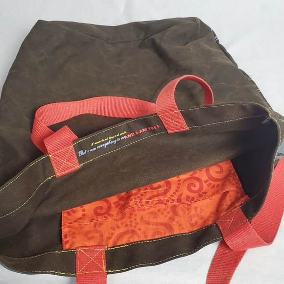 Cirque Du Soleil Large Canvas Bag Tote La Nouba Retired Design - Picture 8 of 14